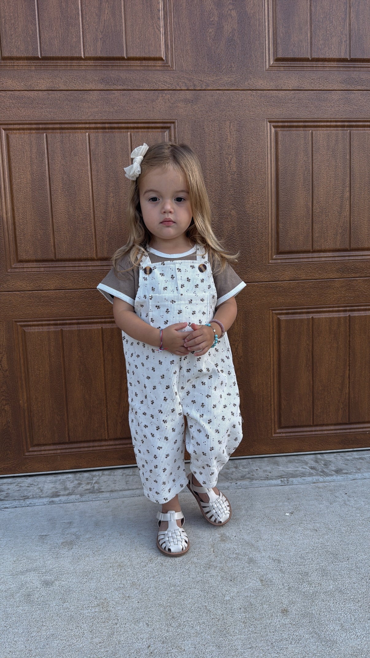 Floral Overalls